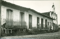Vista parcial de Mazagão Velho : Igreja de São Tiago : Mazagão, AP