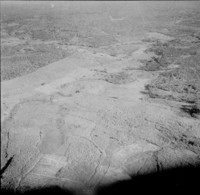 Vista aérea do relevo da cidade de Wagner (BA)