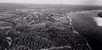 Vista aérea parcial da cidade de Carolina (MA)