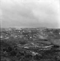 Vista parcial da cidade Nova Lima, tirada da Usina Orion (MG)