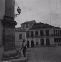Praça em Ouro Preto : Minas Gerais
