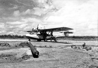 Avião tipo Catalina - transporte do Amazonas - Santarém