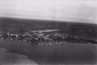 Vista aérea da cidade de Santarém (PA)