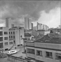 Vista parcial do centro de Curitiba (PR)