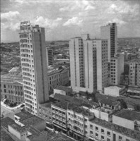 Vista parcial da cidade de Curitiba (PR)