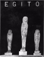 Estatuetas de múmias (miniatura) : Museu Nacional (RJ)