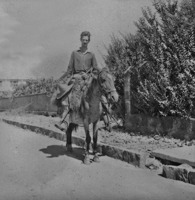 [Homem andando a cavalo, no município de Vacaria (RS)]