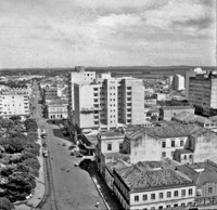 Vista panorâmica do centro da cidade de Pelotas (RS)