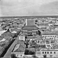 Vista panorâmica do centro da cidade de Pelotas (RS)