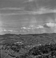 Vista da cidade de Concórdia, tirada da estrada Seara (SC)