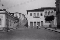 Casas antigas à rua Quintino Bocaiúva na cidade de Amparo (SP)