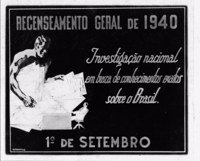 Selo comemorativo do censo de 1940 : recenseamento geral de 1940