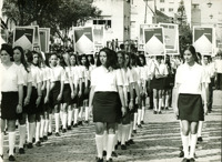Censo de 1970 : estudantes e cartazes