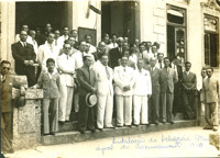 Censo de 1940 : instalação da Delegacia Municipal do Recenseamento em São Gonçalo, RJ