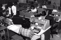 Censo de 1980 : máquinas perfuradoras IBM