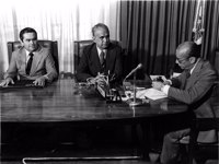 Censo de 1980 : o Presidente da República João Baptista Figueiredo sendo recenseado