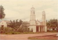 Igreja Matriz São Joaquim [e Sant’Ana] : [vista parcial da cidade] : Autazes (AM)