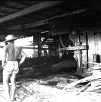 Trabalhadores na Serraria I.B. SABBA em Manaus (AM)