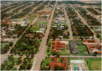 Vista aérea da cidade : Macapá, AP