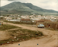 Vista panorâmica da cidade : ao fundo Serra do Orobó : Ruy Barbosa, BA