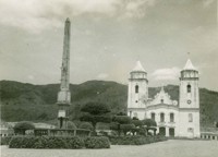 Igreja Matriz de Nossa Senhora da Palma : Praça da Matriz : Monumento Comemorativo do Centenário da Independência : Baturité, CE