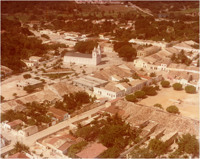 Vista aérea da cidade : Igreja Matriz de Nossa Senhora da Conceição : Cascavel, CE