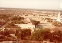 Vista aérea da cidade : Chaval, CE