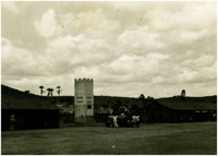 Vista parcial da cidade : caixa d'água : Itaiçaba, CE