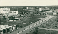 Avenida W3 : [vista panorâmica da cidade : Santuário Dom Bosco] : Brasília, DF