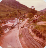 Vista parcial da cidade : Estação da RFFSA : Viana, ES
