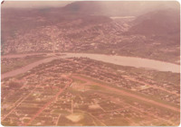 Vista aérea da cidade : Aragarças, GO