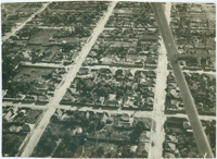 Vista aérea da cidade : Cristalina, GO