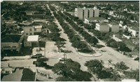 Vista panorâmica da cidade : Avenida Goiás : Goiânia, GO