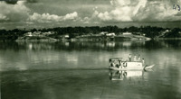 Rio Tocantins : vista panorâmica da cidade : Carolina, MA
