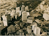 Vista aérea [da cidade : Avenida Afonso Pena] : Belo Horizonte (MG)