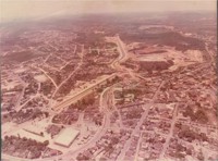 Vista aérea da cidade : Betim, MG