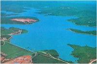 [Vista aérea da] Barragem de Vargem das Flores : Contagem, MG