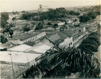 Vista panorâmica da cidade : [Igreja Nossa Senhora do Bom Despacho] : Cuiabá, MT