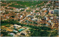 Vista aérea da cidade : Cuiabá, MT