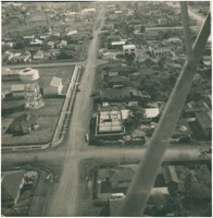 Vista aérea da cidade : Cascavel, PR
