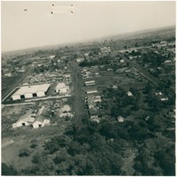 Vista aérea da cidade : Cascavel, PR