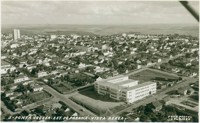 Vista aérea da cidade : Universidade Estadual de Ponta Grossa : Ponta Grossa, PR