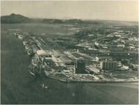 [Baía de Paranaguá] : Porto de Paranaguá : [vista aérea da cidade] : Paranaguá, PR