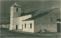[Fundo da] Igreja de São Benedito : [vista panorâmica da cidade] : Paranaguá, PR