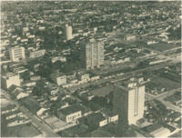 Vista aérea da cidade : Paranaguá, PR