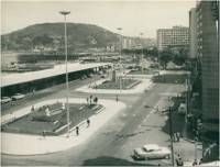 Praça Martim Afonso : [Estação das Barcas : vista panorâmica da cidade] : Niterói, RJ