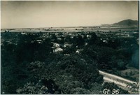 [Vista panorâmica da cidade] : Planície do Goitacá : Morro do Itaóca : Campos dos Goytacazes, RJ