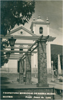 Praça Ponce de Leon : Igreja Matriz de São Sebastião : Barra Mansa, RJ