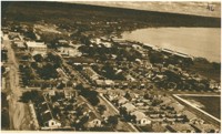 Vista aérea da cidade : [Rio Madeira] : Porto Velho, RO