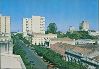 [Rua] Duque de Caxias : vista [panorâmica] da cidade : Uruguaiana, RS